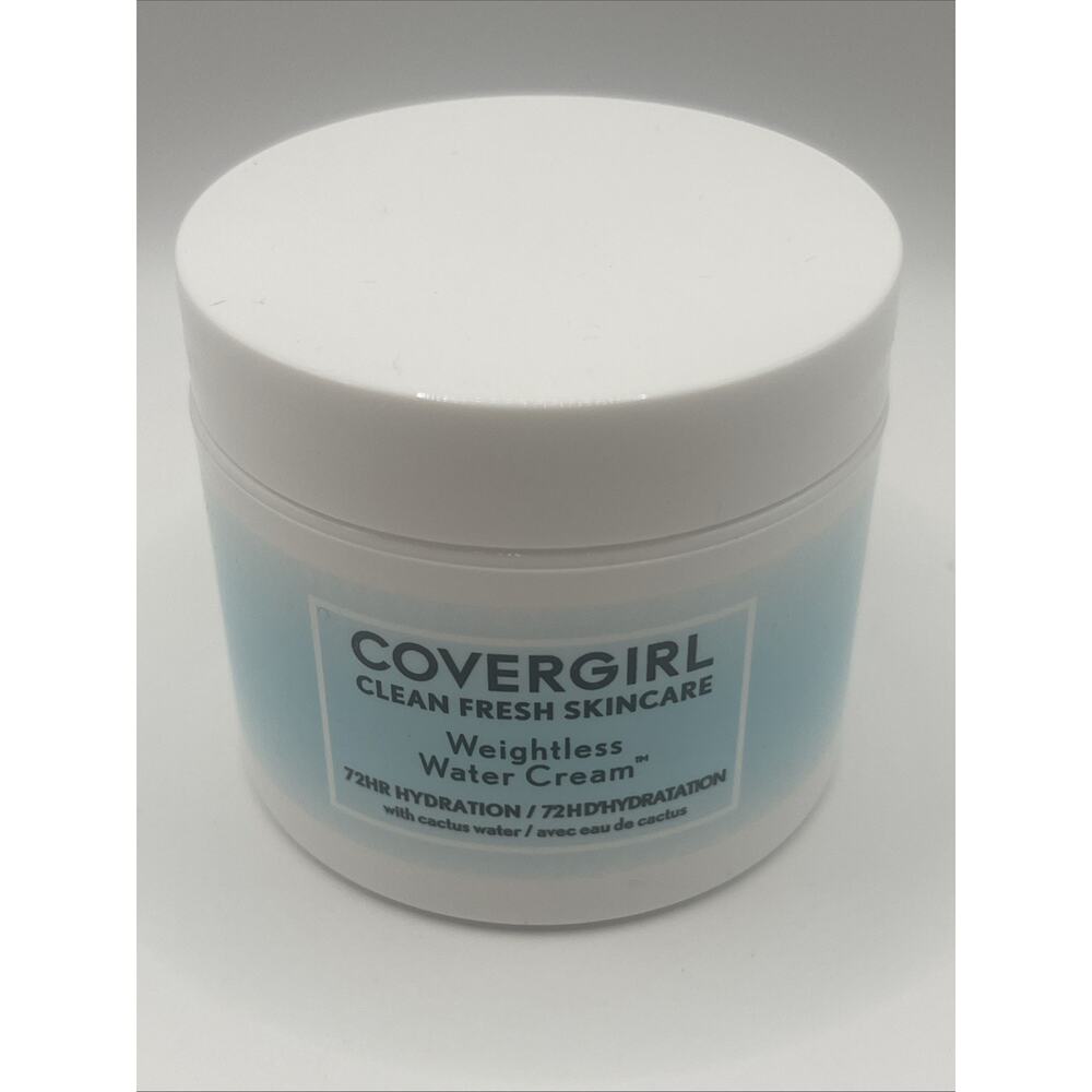 COVERGIRL Clean Fresh Skincare Weightless Water Cream 2 Oz. New in Box